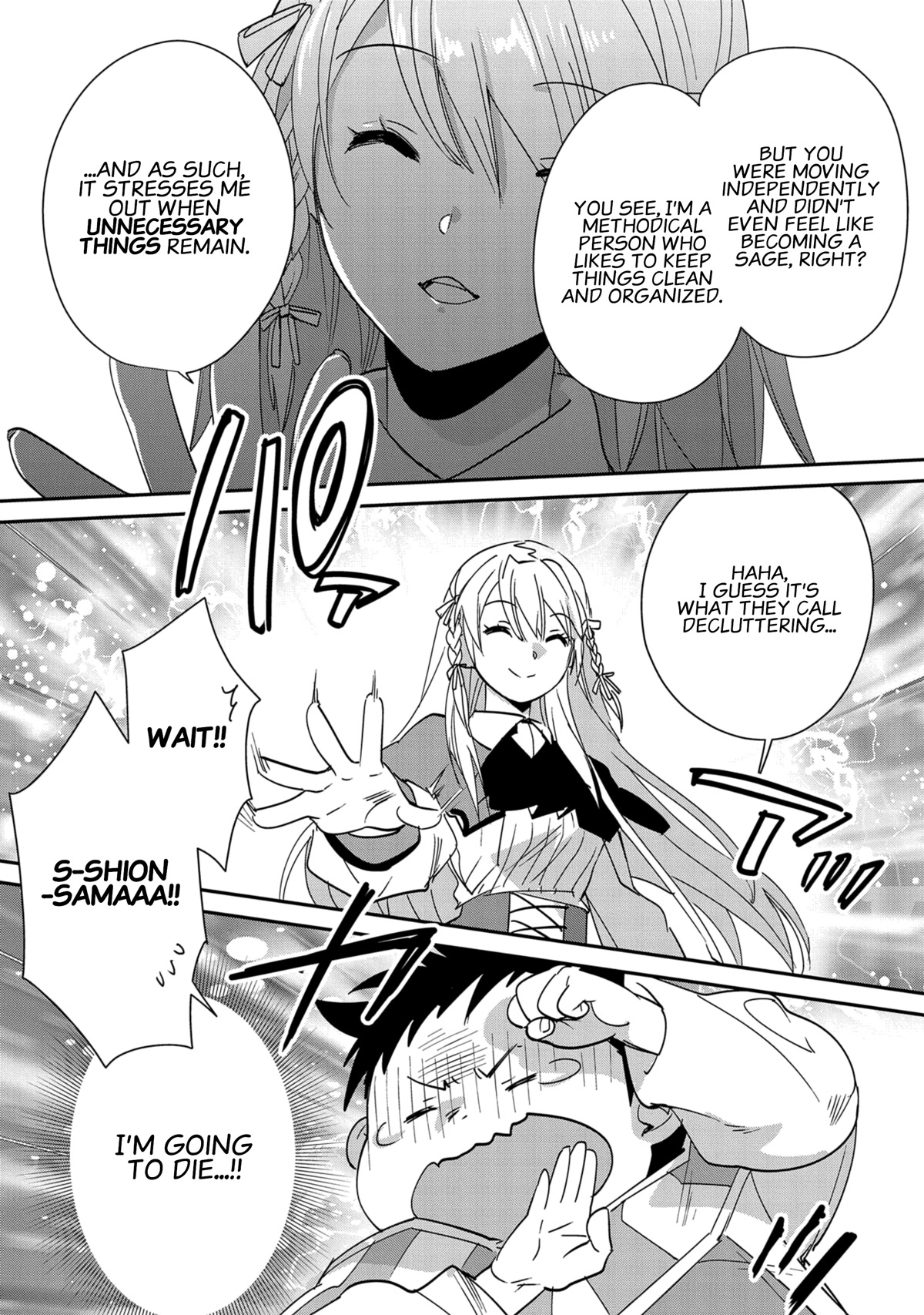 The Other World Doesn't Stand A Chance Against The Power Of Instant Death. Chapter 40 page 9 - Chapter 40: Unnecessary Things