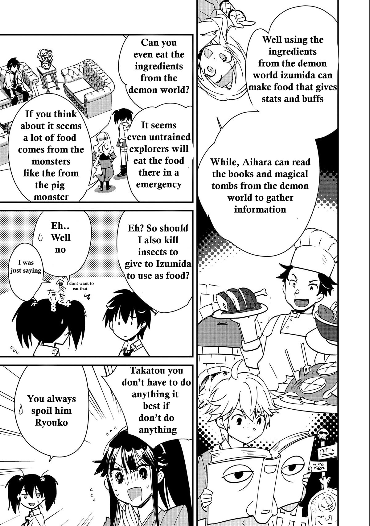 The Other World Doesn't Stand A Chance Against The Power Of Instant Death. Chapter 42 page 13 - Chapter 42: I'll come find you right away