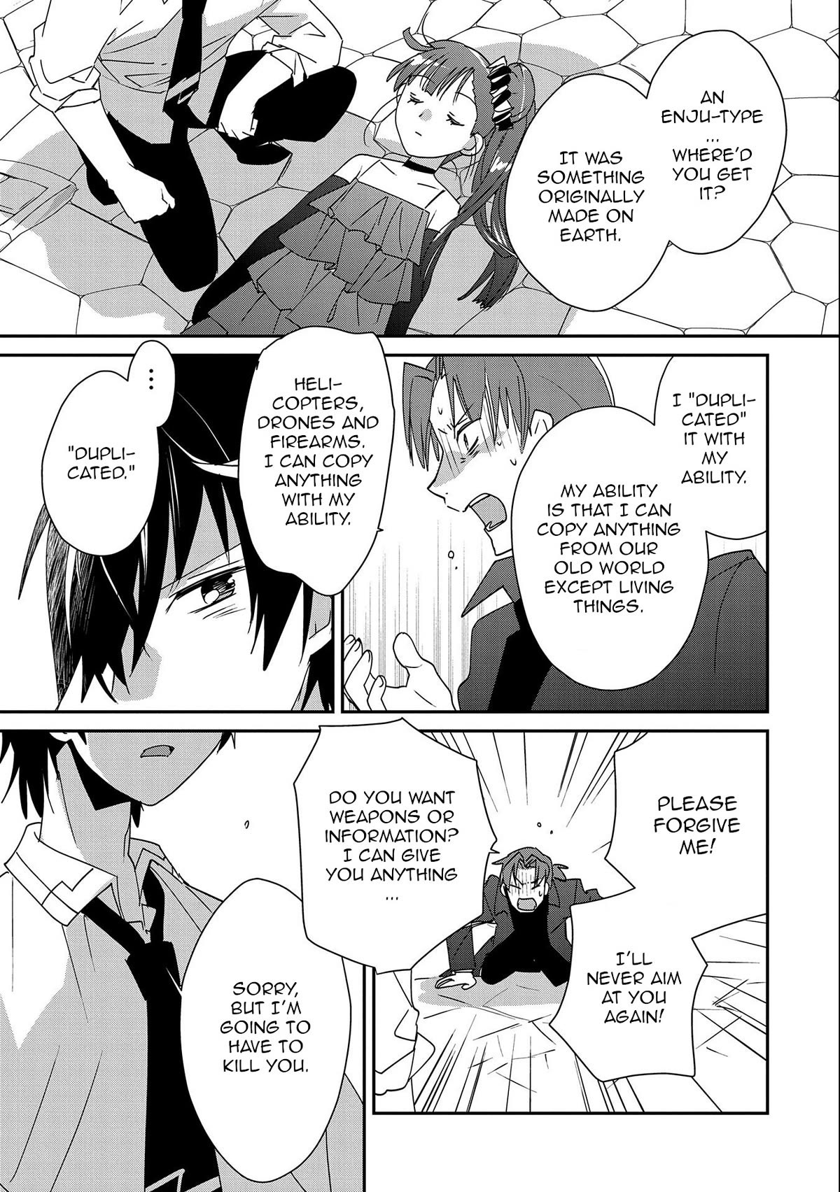 The Other World Doesn't Stand A Chance Against The Power Of Instant Death. Chapter 46 page 15 - Chapter 46: The Dark Garden