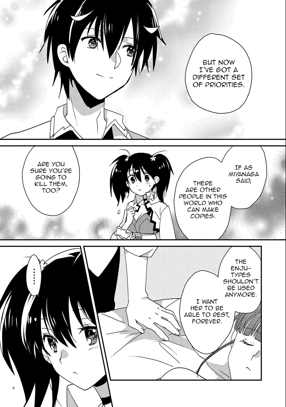 The Other World Doesn't Stand A Chance Against The Power Of Instant Death. Chapter 46 page 27 - Chapter 46: The Dark Garden