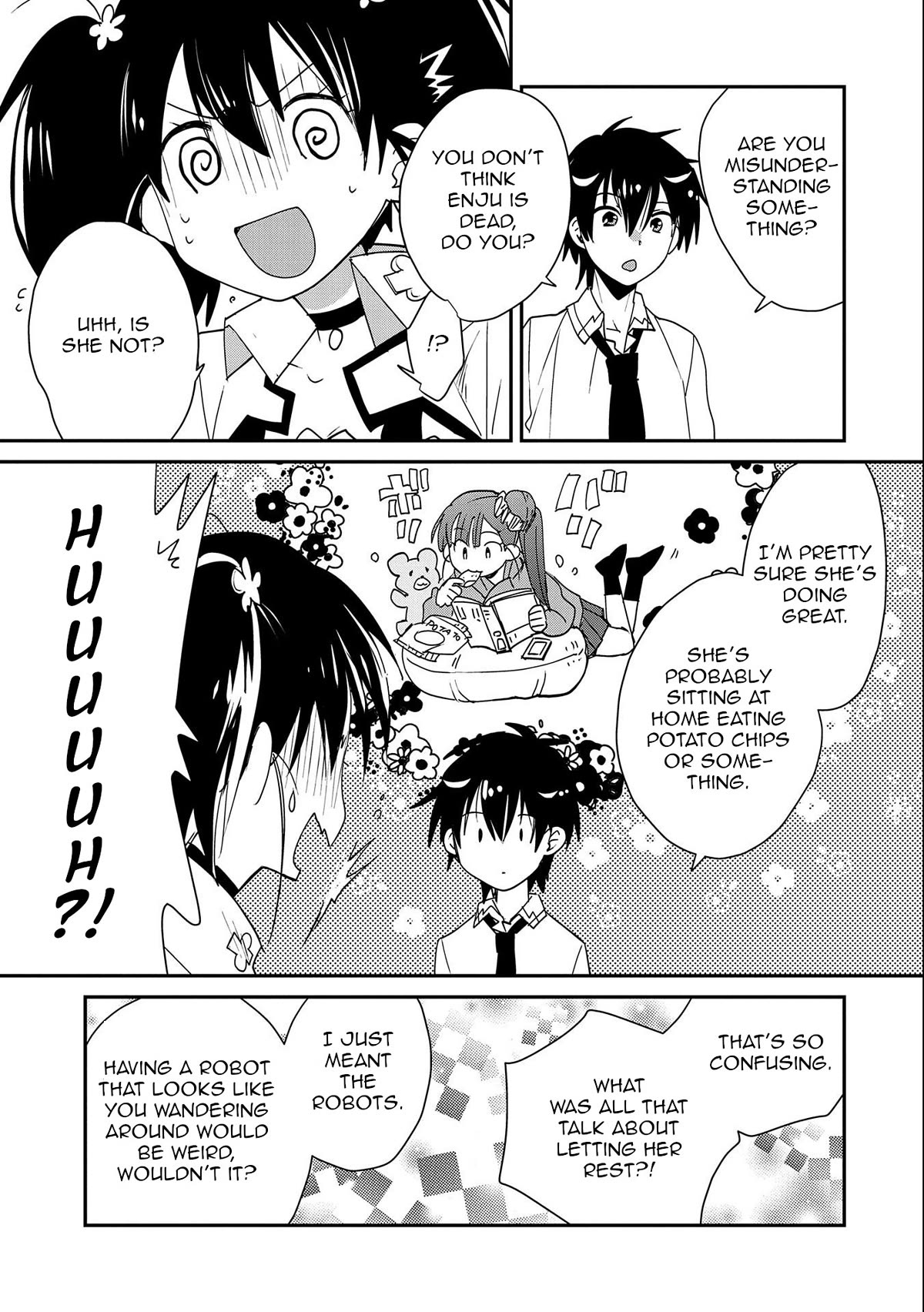 The Other World Doesn't Stand A Chance Against The Power Of Instant Death. Chapter 46 page 29 - Chapter 46: The Dark Garden