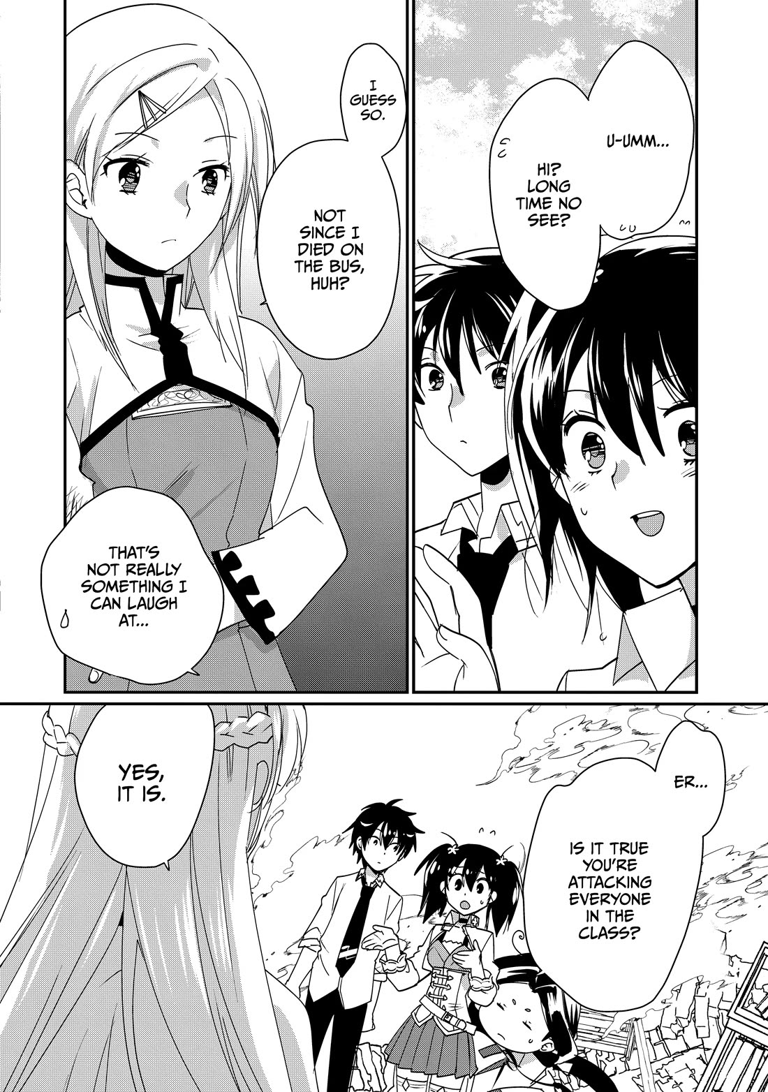 The Other World Doesn't Stand A Chance Against The Power Of Instant Death. Chapter 47 page 28 - Chapter 47