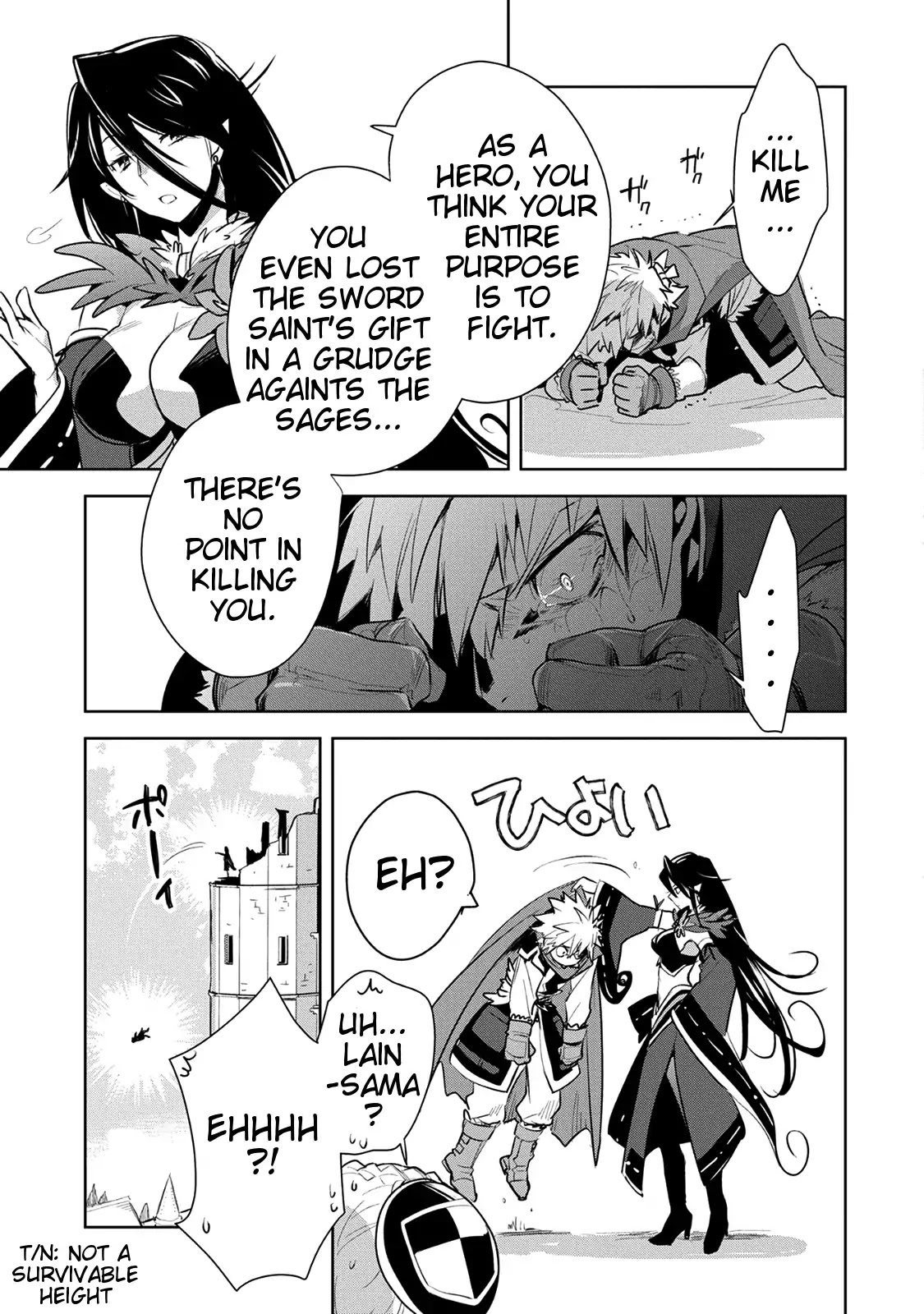The Other World Doesn't Stand A Chance Against The Power Of Instant Death. Chapter 6 page 27 - Chapter 6: The eyeball's besides the point