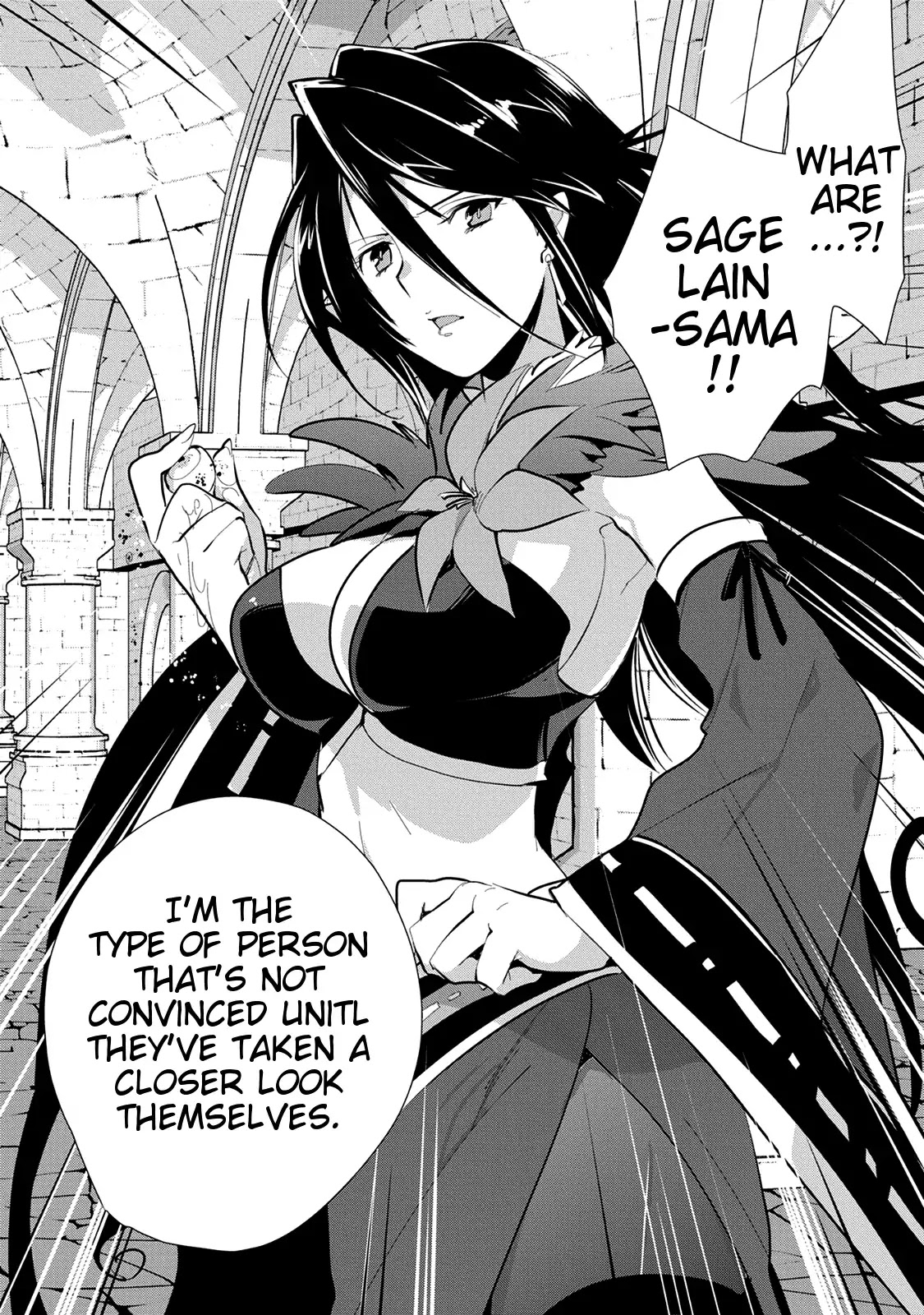 The Other World Doesn't Stand A Chance Against The Power Of Instant Death. Chapter 6 page 8 - Chapter 6: The eyeball's besides the point