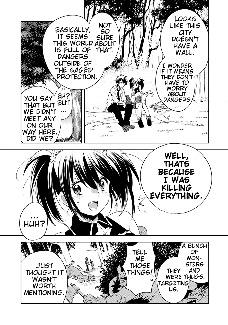 The Other World Doesn't Stand A Chance Against The Power Of Instant Death. Chapter 7 page 10 - Chapter 7: Magnificent as always, Master!