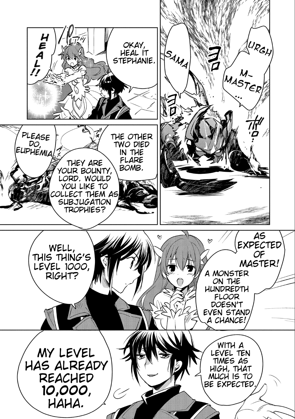 The Other World Doesn't Stand A Chance Against The Power Of Instant Death. Chapter 9 page 10 - Chapter 9: What do you mean you killed ice!?
