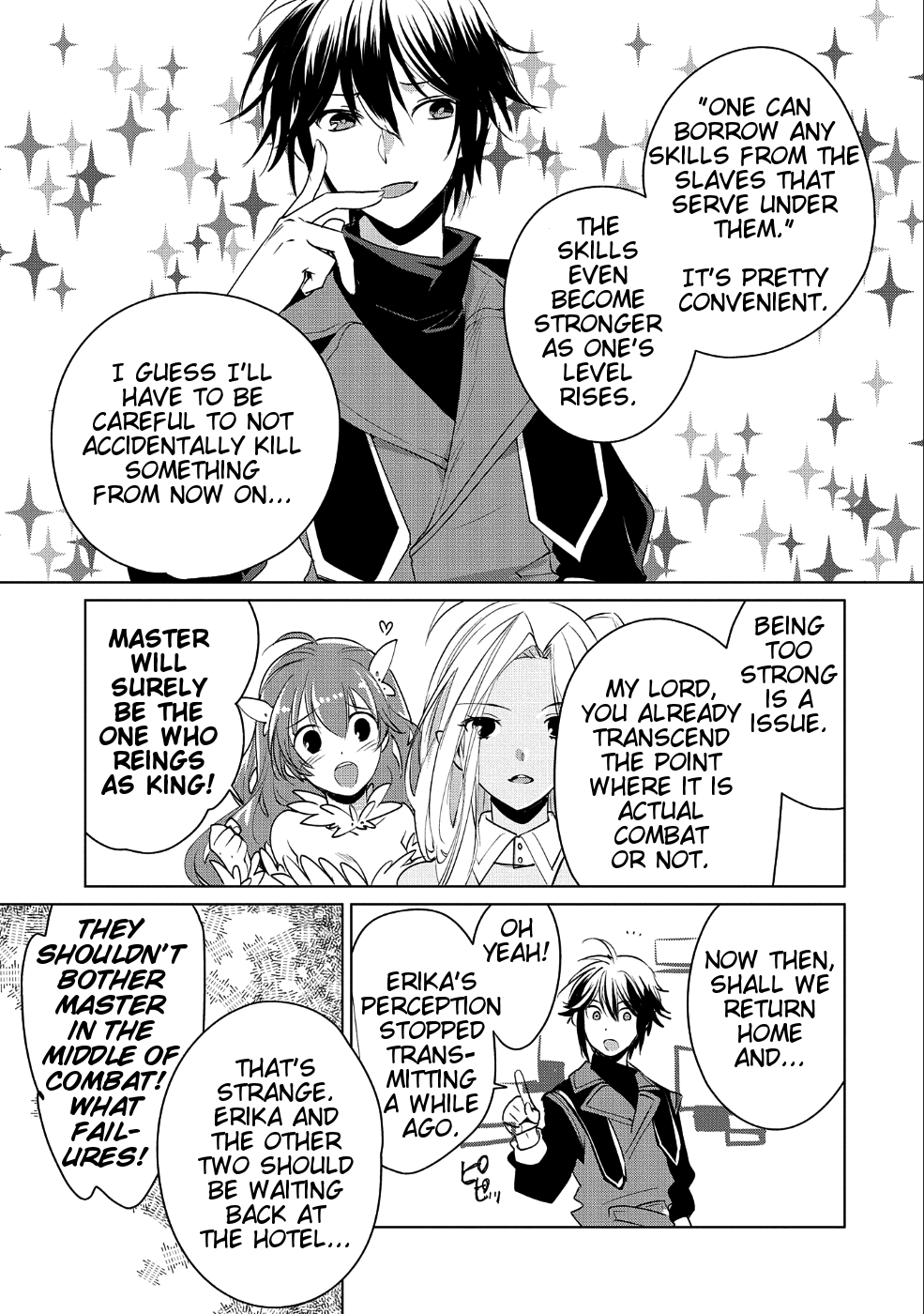 The Other World Doesn't Stand A Chance Against The Power Of Instant Death. Chapter 9 page 12 - Chapter 9: What do you mean you killed ice!?