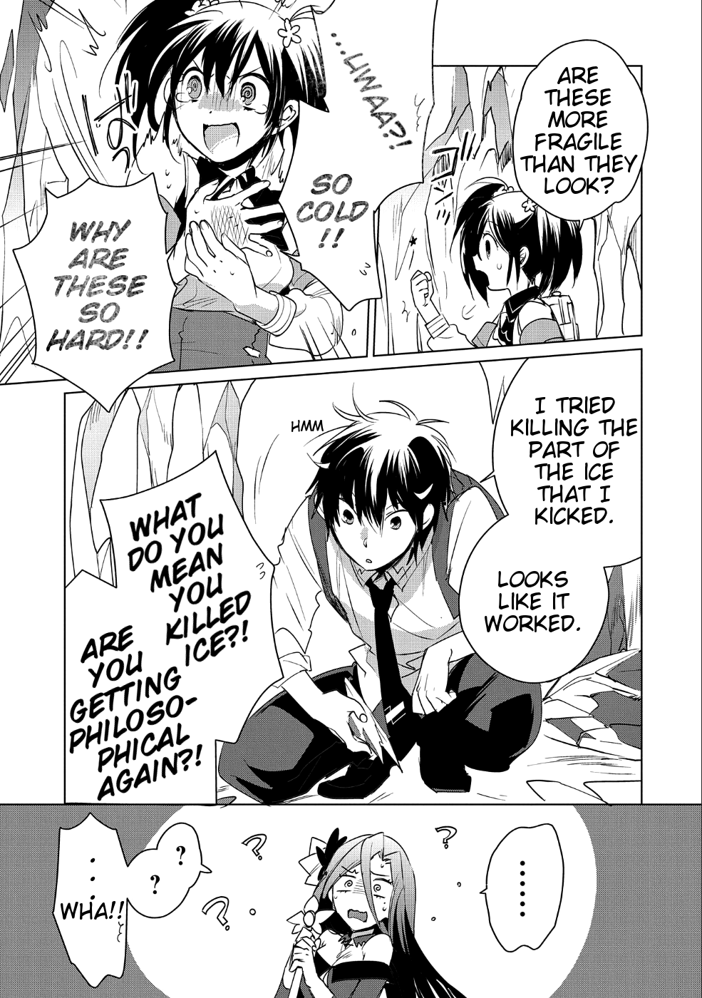 The Other World Doesn't Stand A Chance Against The Power Of Instant Death. Chapter 9 page 20 - Chapter 9: What do you mean you killed ice!?