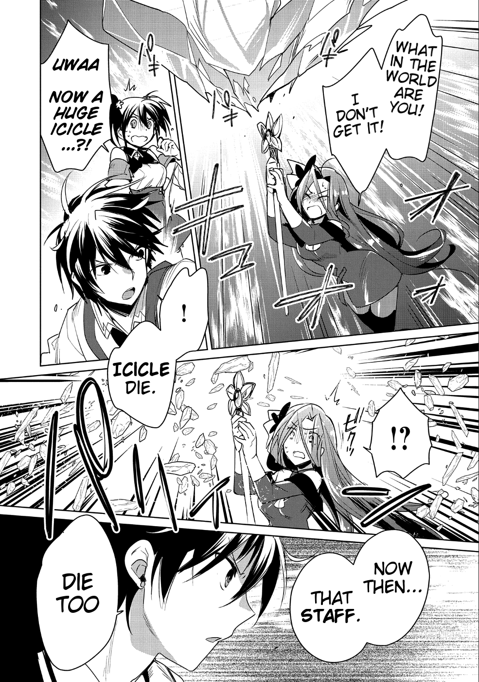 The Other World Doesn't Stand A Chance Against The Power Of Instant Death. Chapter 9 page 21 - Chapter 9: What do you mean you killed ice!?