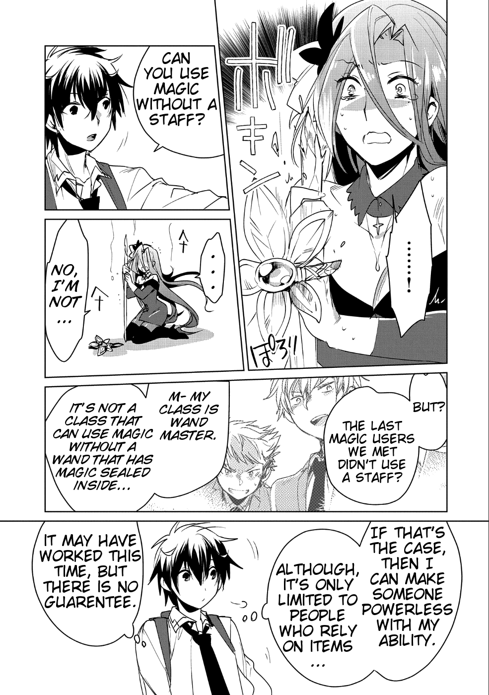 The Other World Doesn't Stand A Chance Against The Power Of Instant Death. Chapter 9 page 22 - Chapter 9: What do you mean you killed ice!?