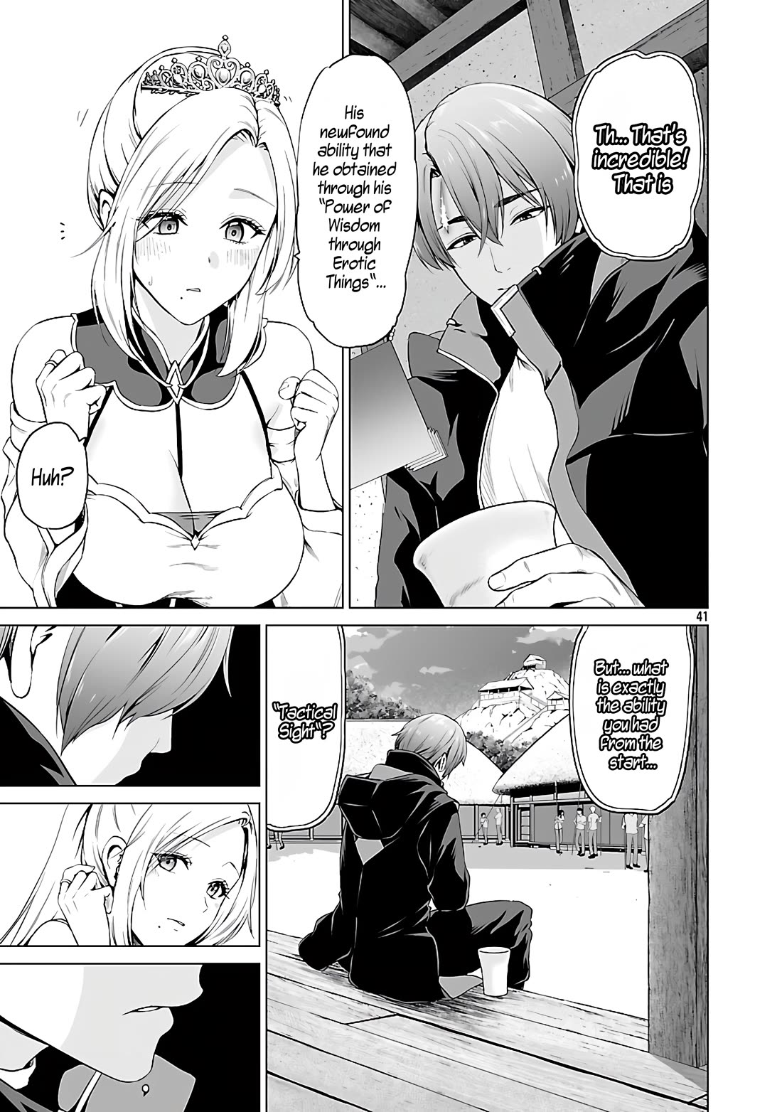 The Otherworldly Harem Hero Chronicles: The Beautiful Warrior Girls Can't Refuse Their Reckless Master Strategist's Outrageous Requests Chapter 5.1 page 42 - Chapter 5.1: The Baby of Fermentation.