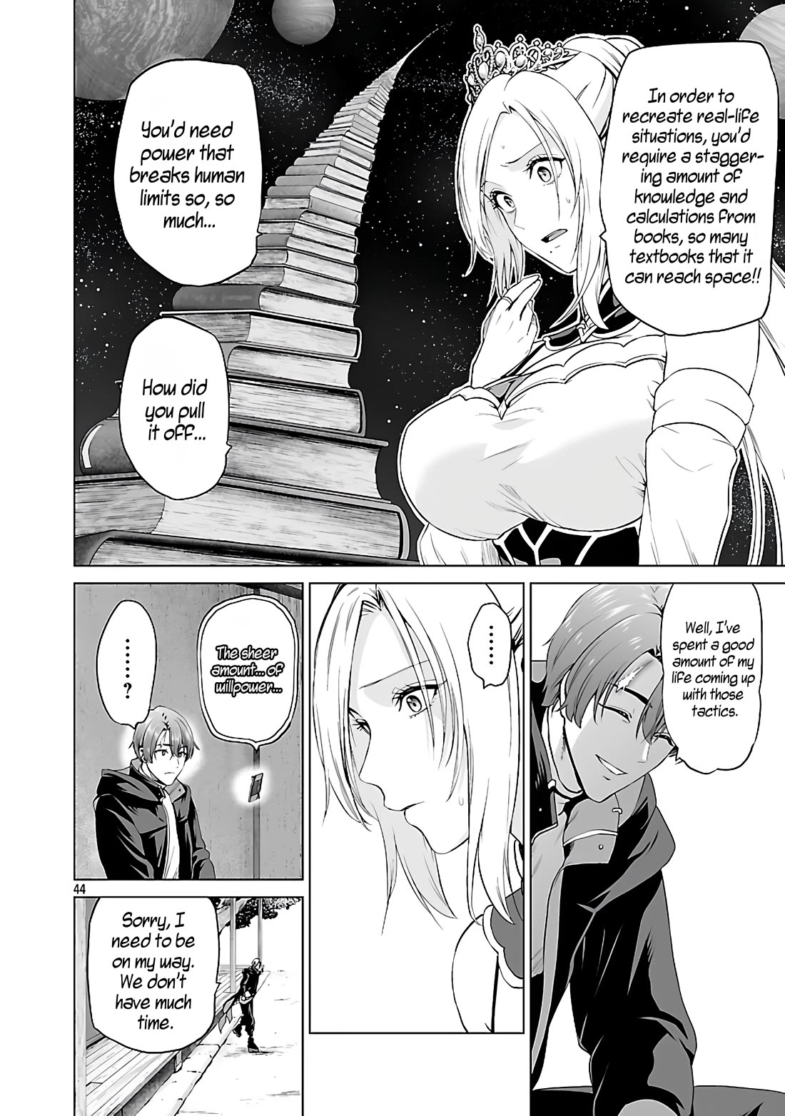 The Otherworldly Harem Hero Chronicles: The Beautiful Warrior Girls Can't Refuse Their Reckless Master Strategist's Outrageous Requests Chapter 5.1 page 45 - Chapter 5.1: The Baby of Fermentation.