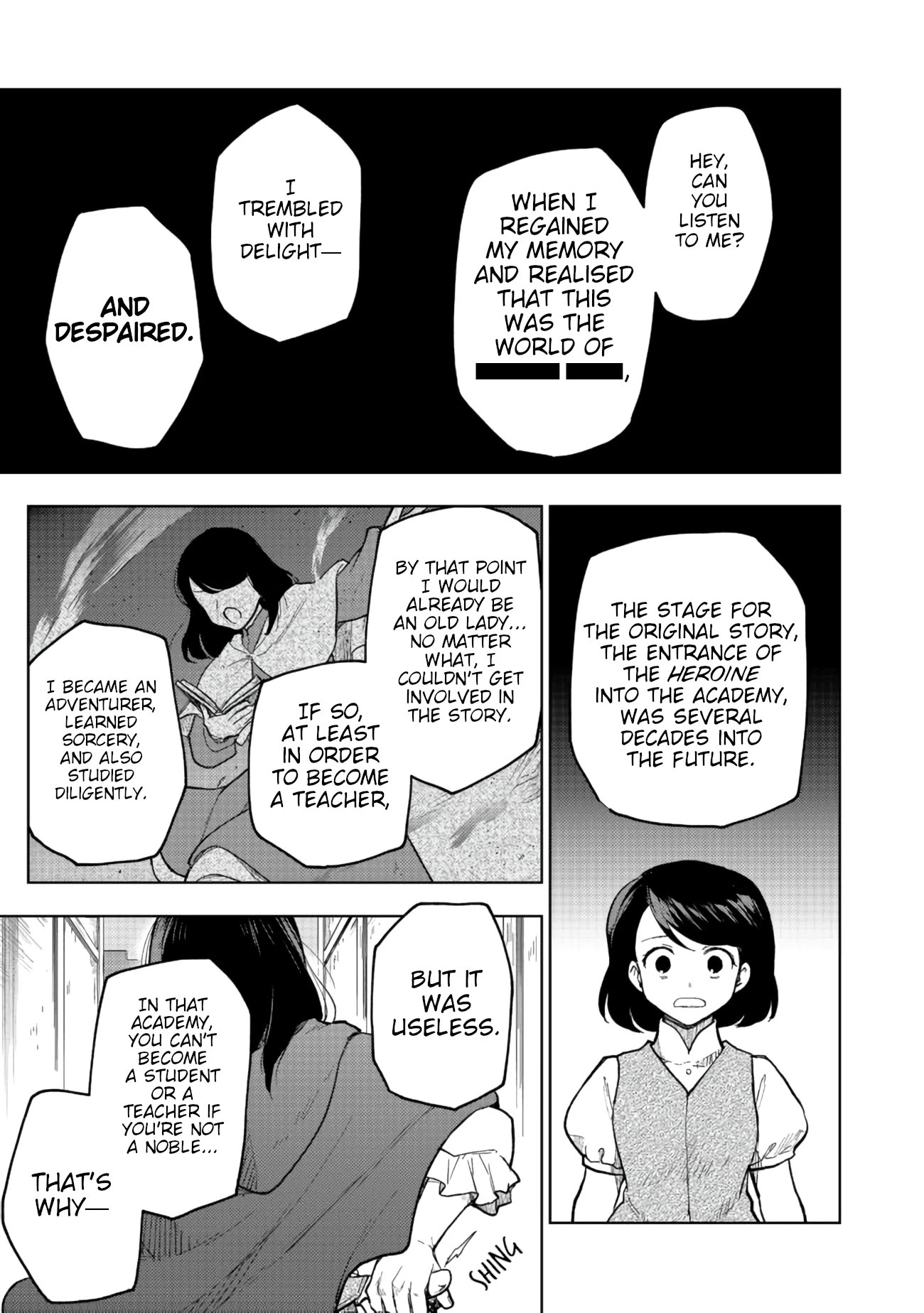 The Otome Heroine's Fight for Survival Chapter 1 page 11 - Chapter 1