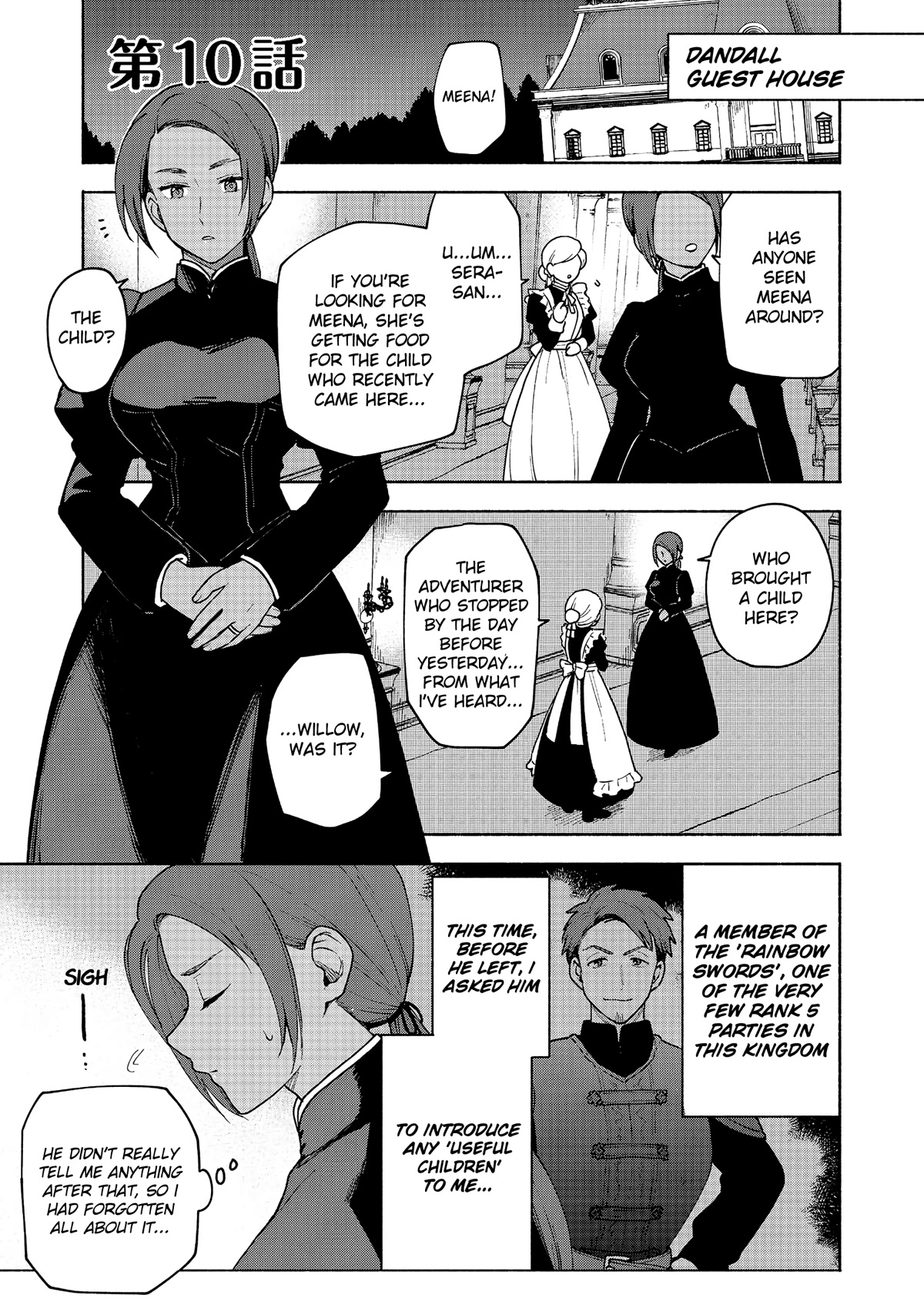 The Otome Heroine's Fight for Survival Chapter 10 page 1 - Chapter 10