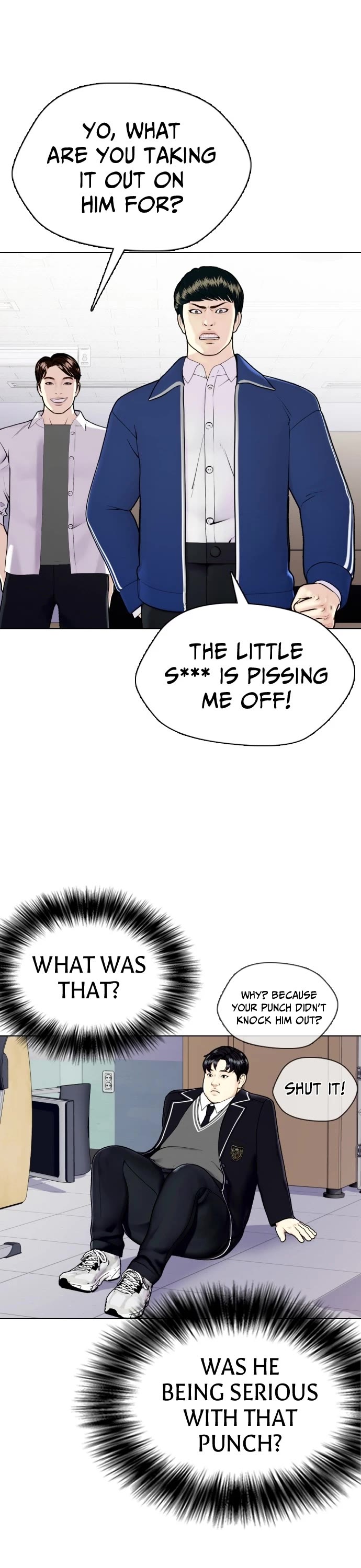 The Outcast Is Too Good at Martial Arts Chapter 1 page 38 - Chapter 1: Ep. 1 - Hit Me Again