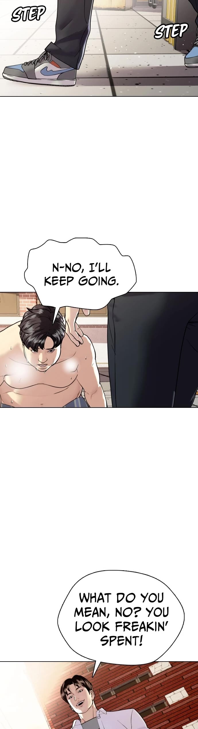 The Outcast Is Too Good at Martial Arts Chapter 1 page 5 - Chapter 1: Ep. 1 - Hit Me Again