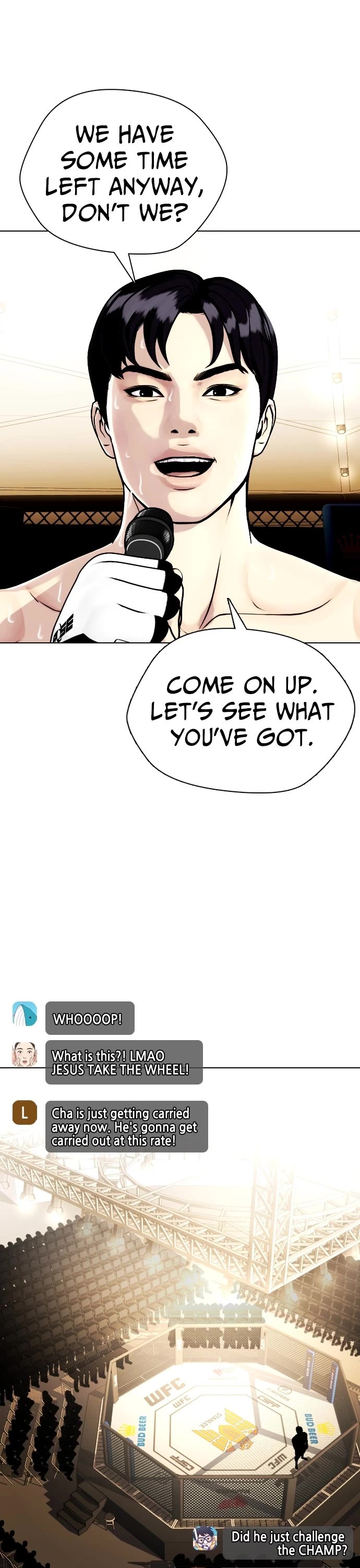 The Outcast Is Too Good at Martial Arts Chapter 11 page 1 - Chapter 11: Ep. 11 - I'm Coming to Get You, Champ