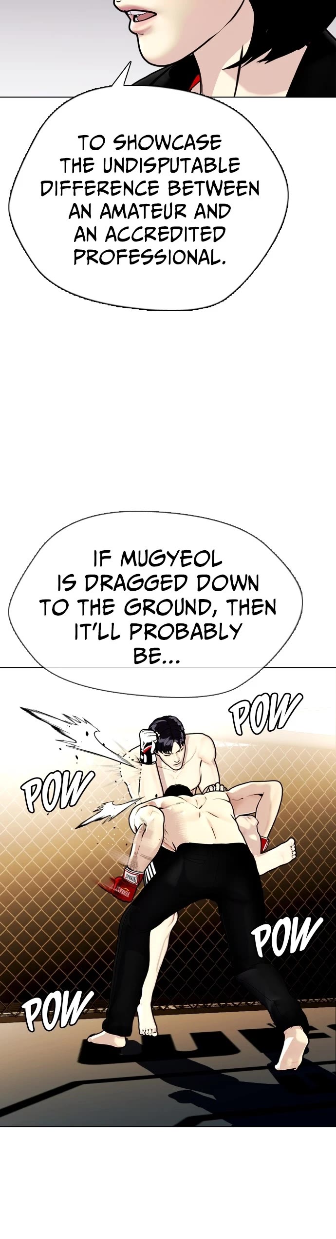 The Outcast Is Too Good at Martial Arts Chapter 11 page 24 - Chapter 11: Ep. 11 - I'm Coming to Get You, Champ