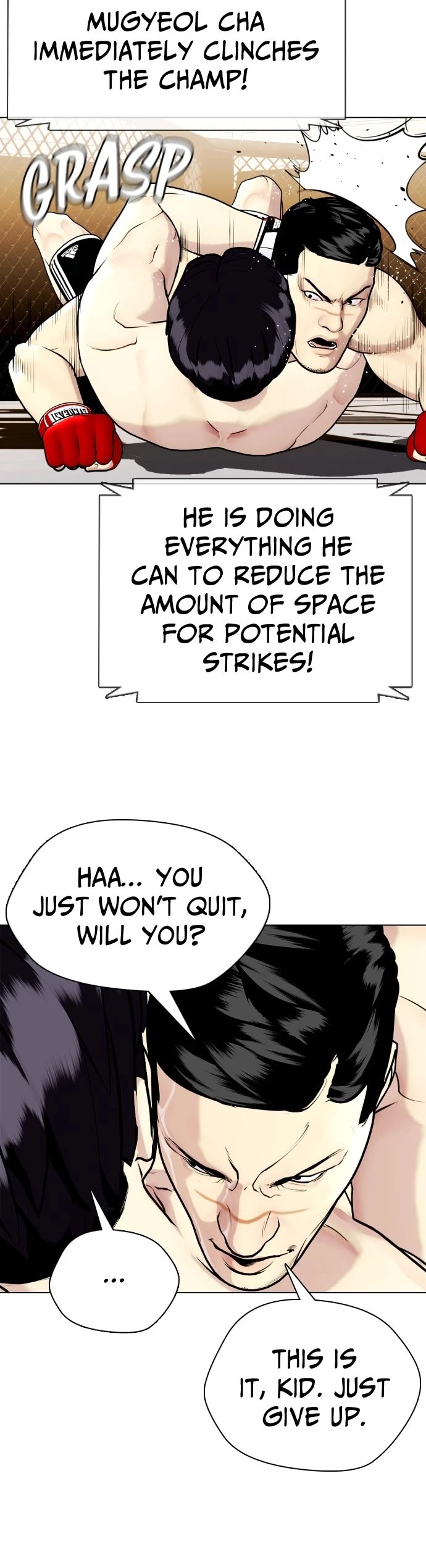 The Outcast Is Too Good at Martial Arts Chapter 11 page 40 - Chapter 11: Ep. 11 - I'm Coming to Get You, Champ