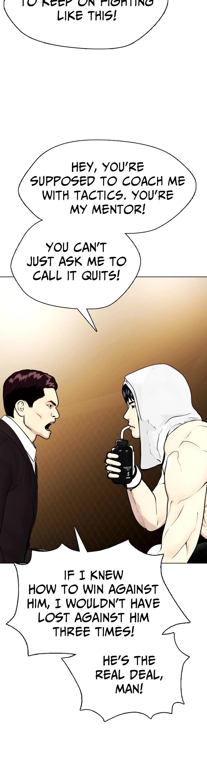 The Outcast Is Too Good at Martial Arts Chapter 11 page 54 - Chapter 11: Ep. 11 - I'm Coming to Get You, Champ