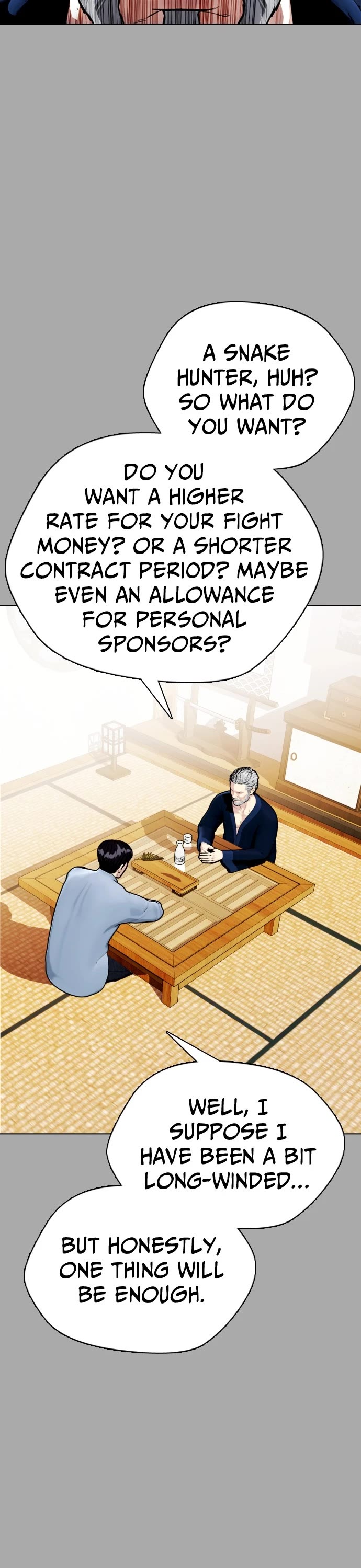 The Outcast Is Too Good at Martial Arts Chapter 14 page 12 - Chapter 14: Ep. 14 - I Give, I Give!
