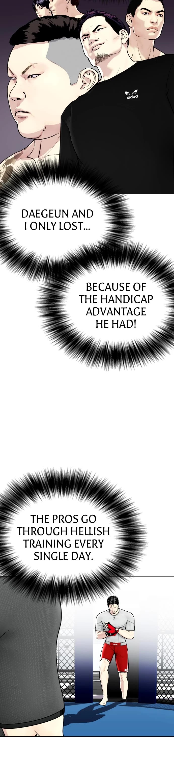 The Outcast Is Too Good at Martial Arts Chapter 14 page 37 - Chapter 14: Ep. 14 - I Give, I Give!