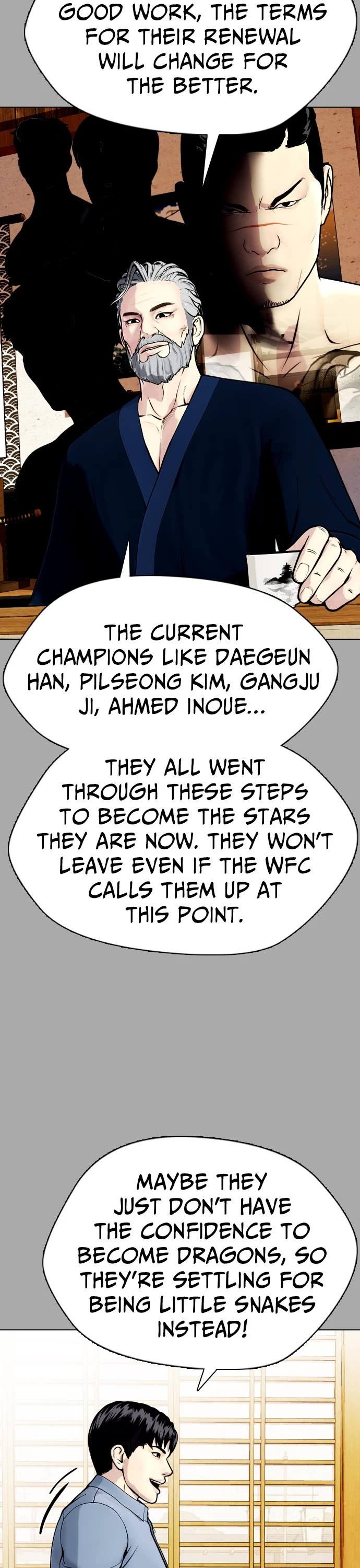 The Outcast Is Too Good at Martial Arts Chapter 14 page 8 - Chapter 14: Ep. 14 - I Give, I Give!