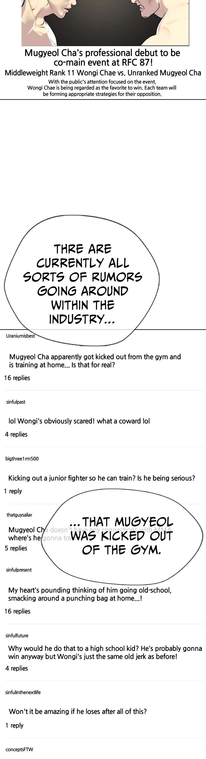 The Outcast Is Too Good at Martial Arts Chapter 17 page 29 - Chapter 17: Ep. 17 - Are You Chicken?