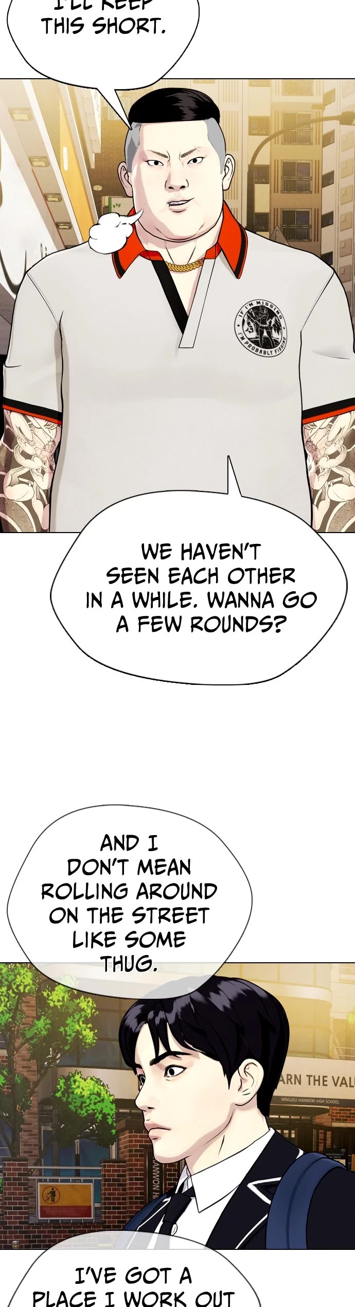 The Outcast Is Too Good at Martial Arts Chapter 17 page 55 - Chapter 17: Ep. 17 - Are You Chicken?