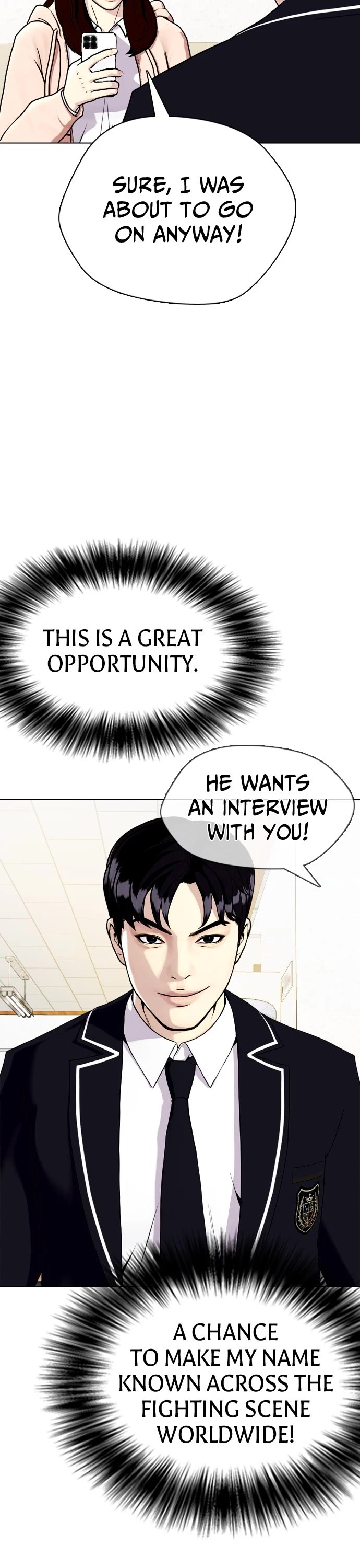 The Outcast Is Too Good at Martial Arts Chapter 17 page 8 - Chapter 17: Ep. 17 - Are You Chicken?