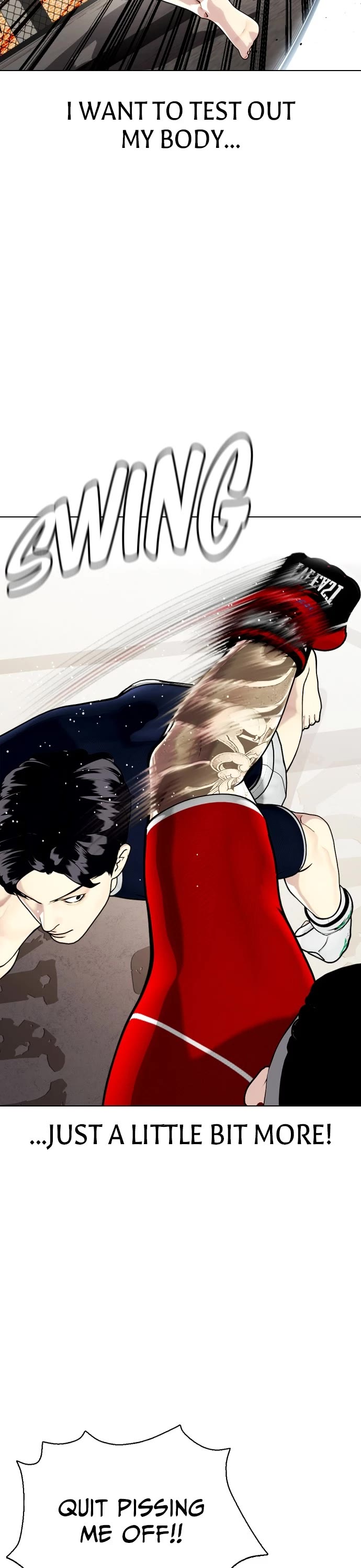 The Outcast Is Too Good at Martial Arts Chapter 18 page 13 - Chapter 18: Ep. 18 - You Just Gotta Get Hit More