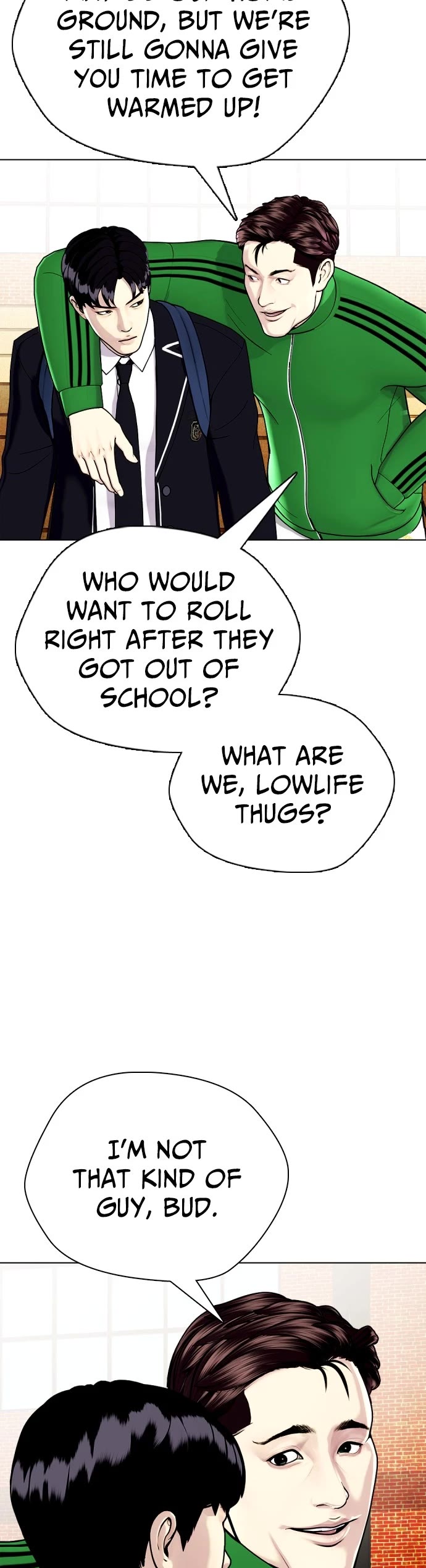 The Outcast Is Too Good at Martial Arts Chapter 18 page 4 - Chapter 18: Ep. 18 - You Just Gotta Get Hit More