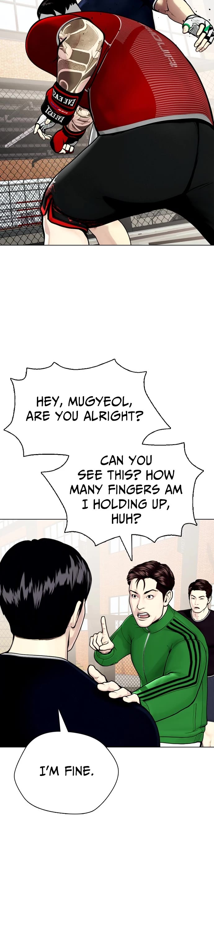 The Outcast Is Too Good at Martial Arts Chapter 18 page 43 - Chapter 18: Ep. 18 - You Just Gotta Get Hit More