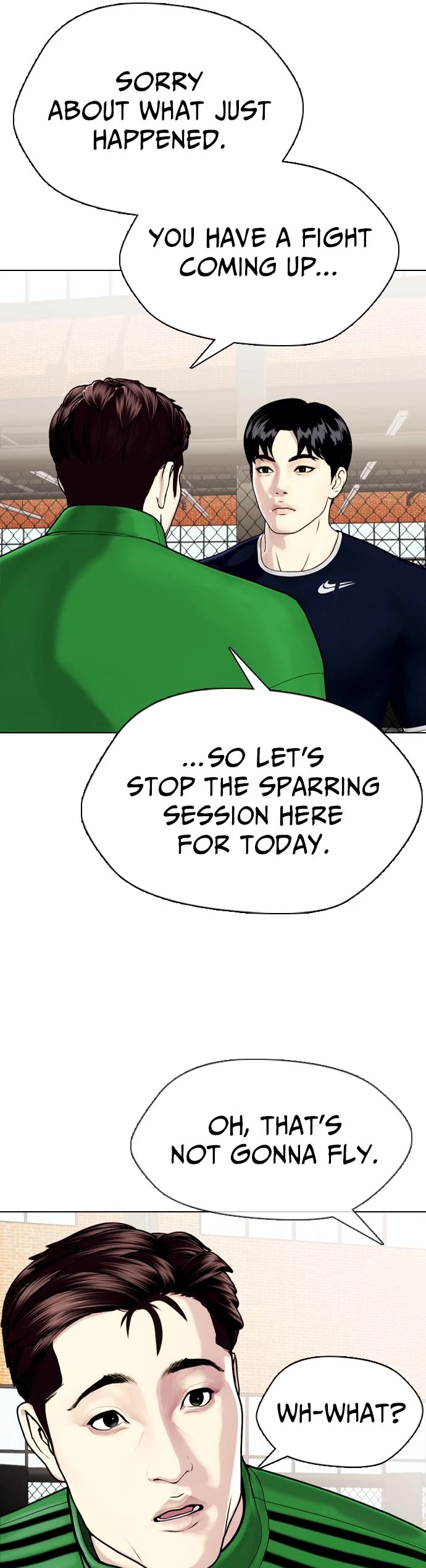 The Outcast Is Too Good at Martial Arts Chapter 18 page 44 - Chapter 18: Ep. 18 - You Just Gotta Get Hit More