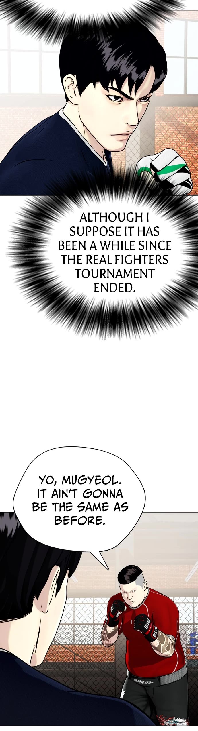 The Outcast Is Too Good at Martial Arts Chapter 18 page 9 - Chapter 18: Ep. 18 - You Just Gotta Get Hit More