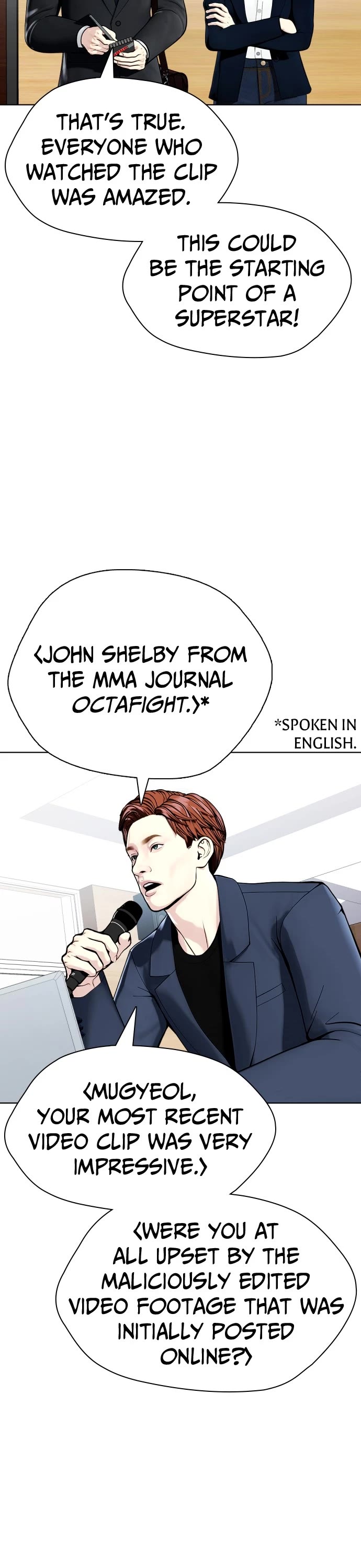 The Outcast Is Too Good at Martial Arts Chapter 19 page 21 - Chapter 19: Ep. 19 - Thanks, Wongi