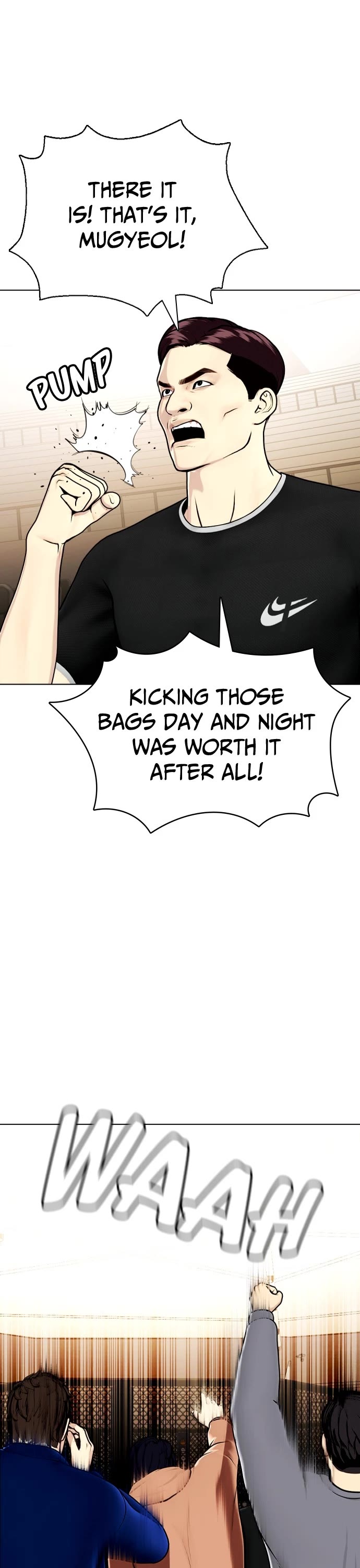 The Outcast Is Too Good at Martial Arts Chapter 20 page 23 - Chapter 20: Ep. 20 - Ground Pound!