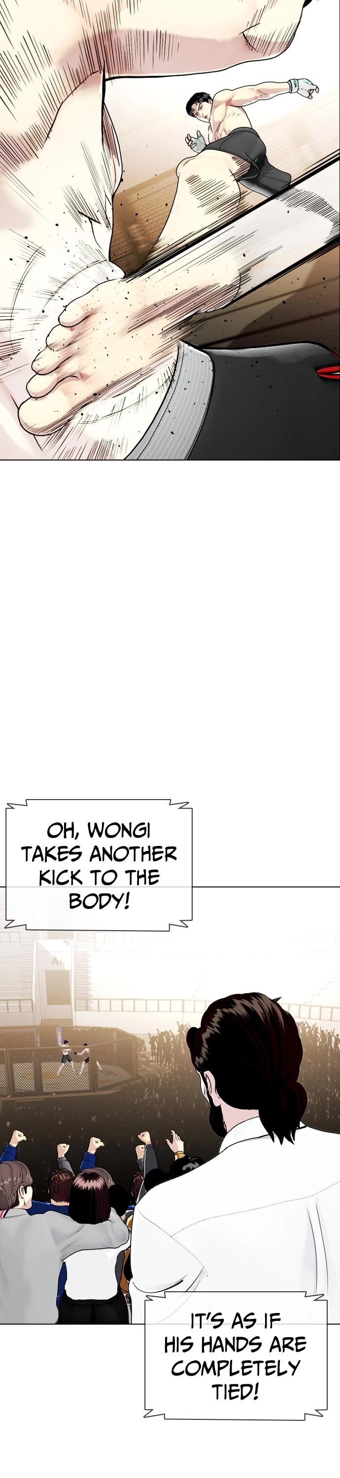 The Outcast Is Too Good at Martial Arts Chapter 20 page 28 - Chapter 20: Ep. 20 - Ground Pound!