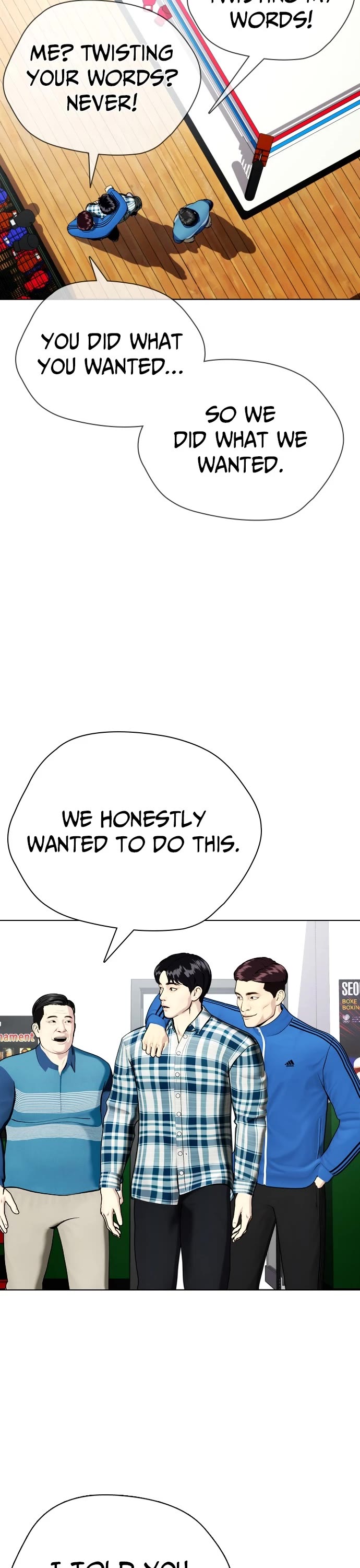 The Outcast Is Too Good at Martial Arts Chapter 26 page 17 - Chapter 26: Ep. 26 - Don't Go Crying Home to Daddy