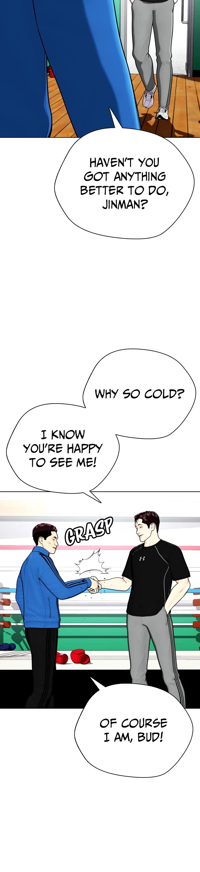 The Outcast Is Too Good at Martial Arts Chapter 26 page 27 - Chapter 26: Ep. 26 - Don't Go Crying Home to Daddy