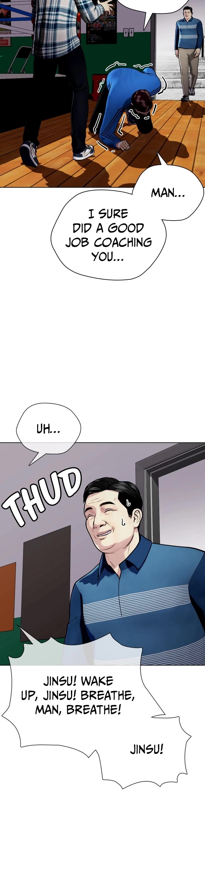 The Outcast Is Too Good at Martial Arts Chapter 26 page 8 - Chapter 26: Ep. 26 - Don't Go Crying Home to Daddy
