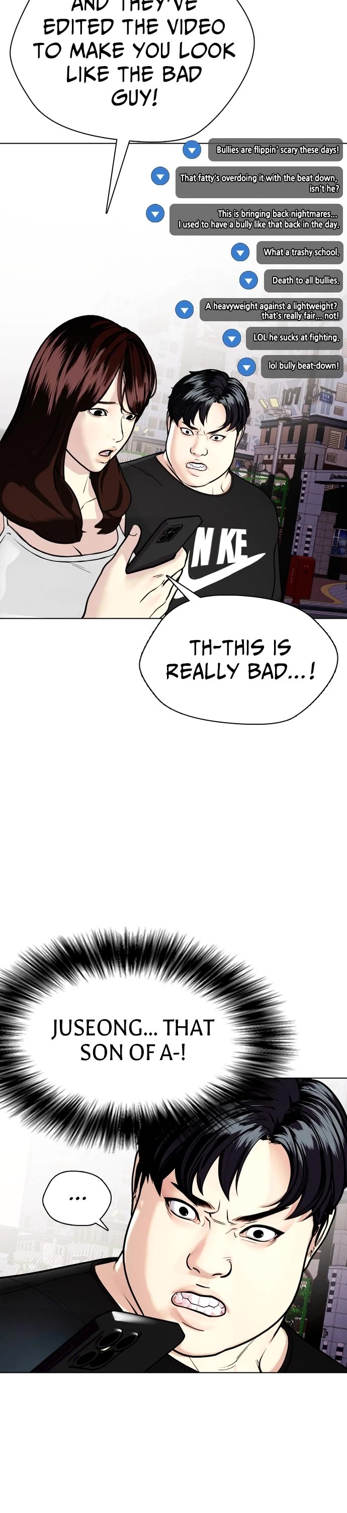 The Outcast Is Too Good at Martial Arts Chapter 3 page 57 - Chapter 3: Ep. 3 - Bully Beat-Down