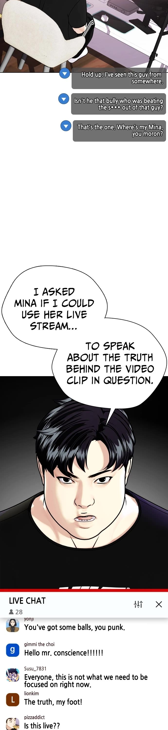 The Outcast Is Too Good at Martial Arts Chapter 3 page 63 - Chapter 3: Ep. 3 - Bully Beat-Down