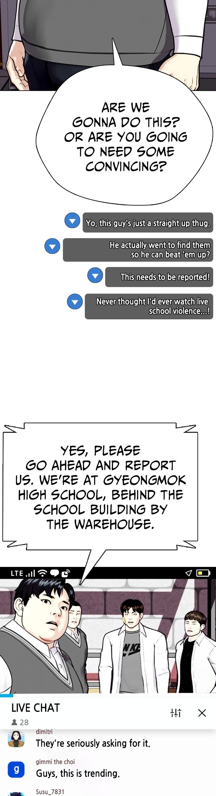 The Outcast Is Too Good at Martial Arts Chapter 4 page 9 - Chapter 4: Ep. 4 - To Beat or Be Beaten