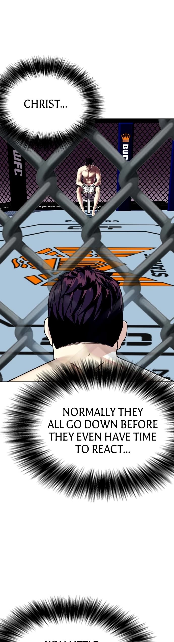 The Outcast Is Too Good at Martial Arts Chapter 6 page 10 - Chapter 6: Ep. 6 - Just Kick, God D*** It