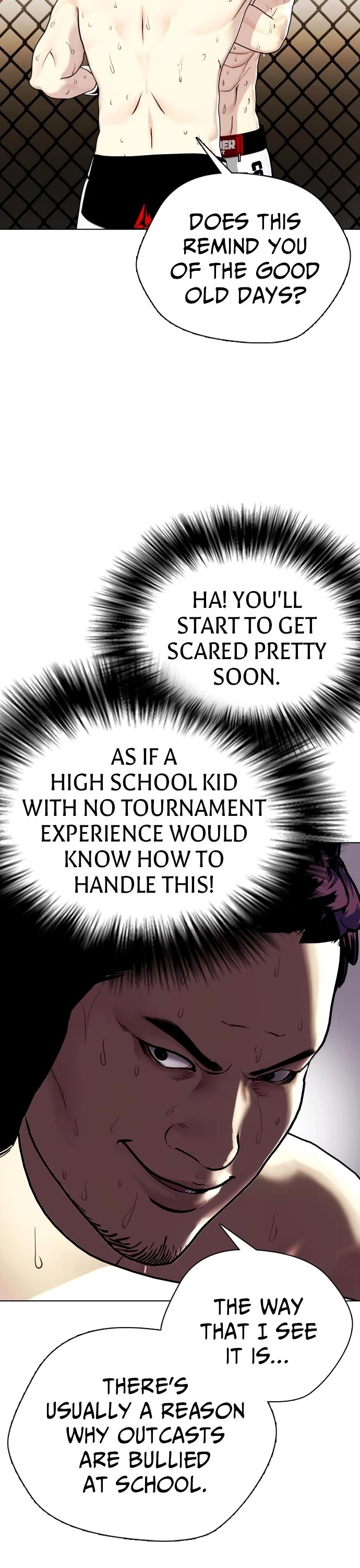 The Outcast Is Too Good at Martial Arts Chapter 6 page 17 - Chapter 6: Ep. 6 - Just Kick, God D*** It