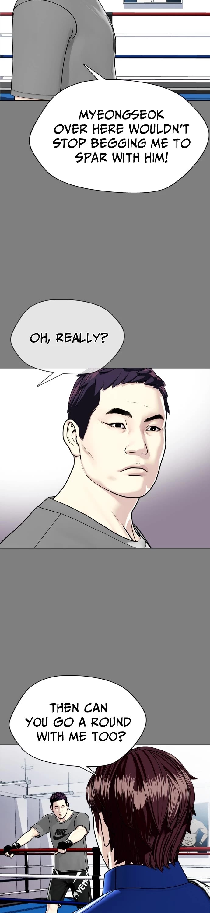 The Outcast Is Too Good at Martial Arts Chapter 6 page 36 - Chapter 6: Ep. 6 - Just Kick, God D*** It