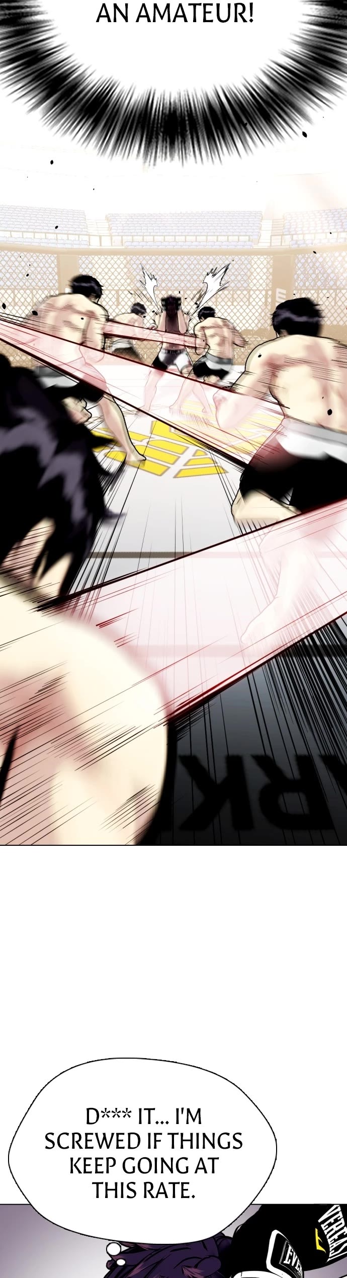The Outcast Is Too Good at Martial Arts Chapter 6 page 49 - Chapter 6: Ep. 6 - Just Kick, God D*** It