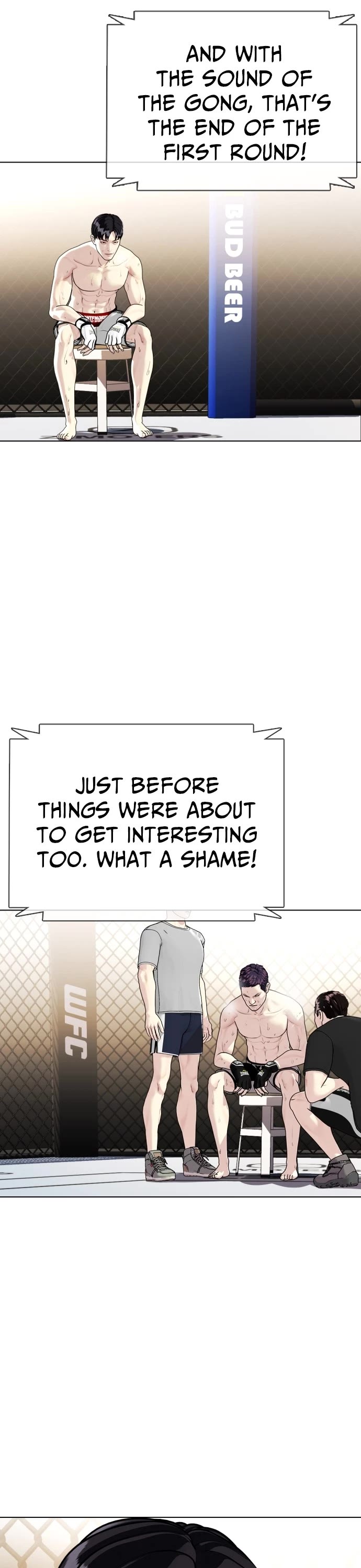 The Outcast Is Too Good at Martial Arts Chapter 6 page 6 - Chapter 6: Ep. 6 - Just Kick, God D*** It