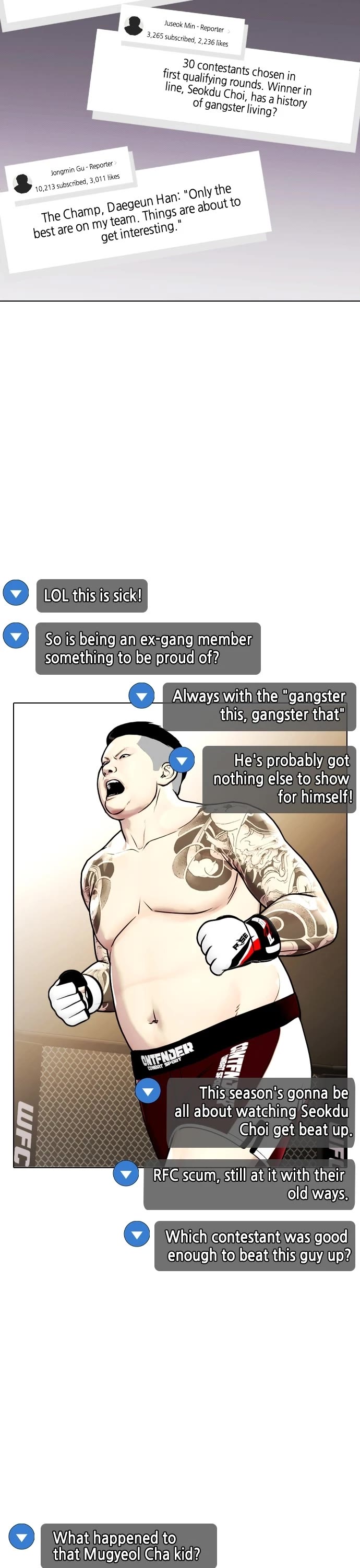 The Outcast Is Too Good at Martial Arts Chapter 7 page 43 - Chapter 7: Ep. 7 - Media Manipulation... BUSTED